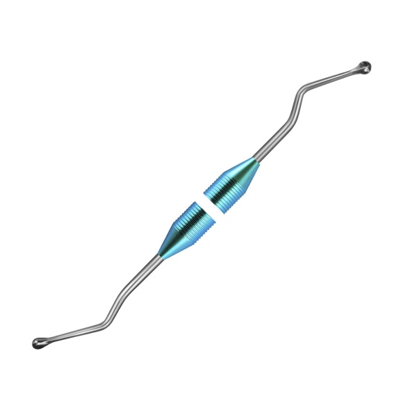 11-07 Ложка кюретажная изогнутая короткая малая 2,2